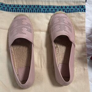 Tory Burch Pink Espadrille Shoes
